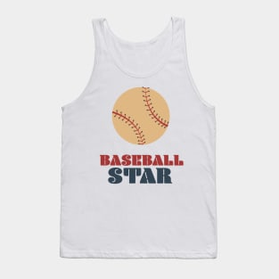 Baseball Star Tank Top